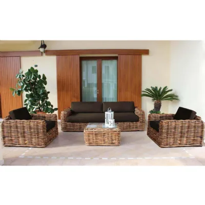 Set da giardino modello Polinesia 3 p Cosma outdoor living completo