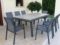 Set da giardino modello Seattle e maili Cosma outdoor living SCONTATO