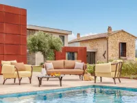 Set da giardino modello Set angel divano con poltrone Emu completo 