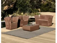 Set per l'esterno modello Set chico divano con poltrone e tavolino Myyour completo 