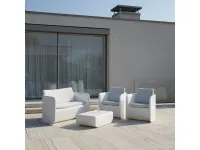 Set da giardino modello Set divano poltrone e tavolino nova Myyour completo 