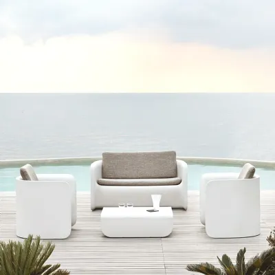 Set da giardino modello Set divano poltrone e tavolino nova Myyour completo 