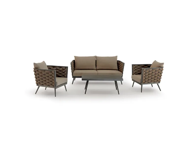 Set completo da giardino Nizza set Collezione esclusiva in Offerta Outlet