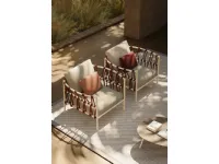 Set per l'esterno modello Antigua divano con poltrone Emu completo 