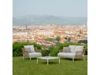 Set da giardino modello Saint martin divano poltrone e tavolino Emu completo 