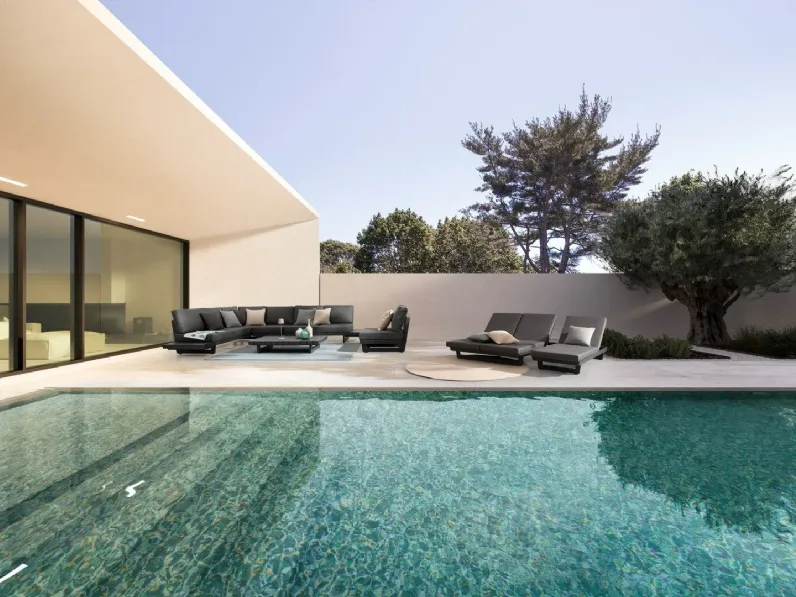 Set da giardino Salotto angolare infinity a marchio Bizzotto a prezzo scontato