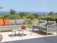 Set per l'esterno modello Set divano tess con poltrone e tavolini Talenti SCONTATO