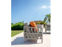 Set per l'esterno modello Set divano tess con poltrone e tavolini Talenti SCONTATO