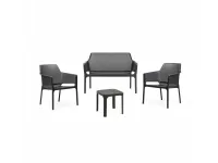 Set completo da giardino Salotto net relax antracite table 40 Nardi in Offerta Outlet