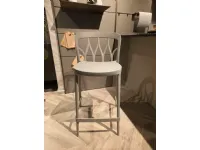 Sgabello con 4 gambe 2 sgabelli bontempi galaxy sabbia design Bontempi a prezzi outlet