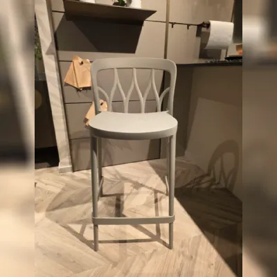 Sgabello con 4 gambe 2 sgabelli bontempi galaxy sabbia design Bontempi a prezzi outlet