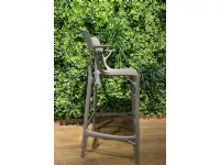 Sgabello con 4 gambe A.i. stool Kartell con forte sconto