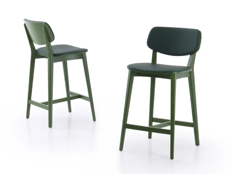 Sgabello modello Chloe outlet Diotti.com SCONTATO a PREZZI OUTLET