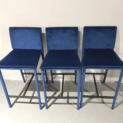 Sgabello con 4 gambe Kilt Zamagna in offerta