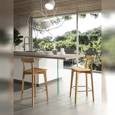 Sgabello con 4 gambe Mod. grace Mobilia web a prezzi outlet