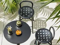 Sgabello da soggiorno Sgabello pipe  stool alto  nero magis Magis a prezzo scontato