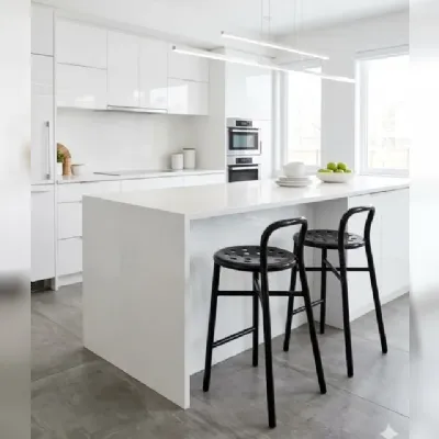 Sgabello Sgabello pipe  stool alto  nero magis Magis con 4 gambe a prezzo scontato