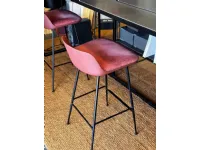 Sgabello con 4 gambe Sgabello rely con cuscino imbottito Collezione esclusiva con forte sconto