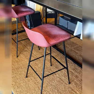 Sgabello da cucina Sgabello rely con cuscino imbottito Collezione esclusiva a prezzo Outlet