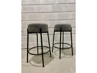 Sgabello da soggiorno Syd Stones a prezzo Outlet