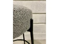 Sgabello da soggiorno Syd Stones a prezzo Outlet