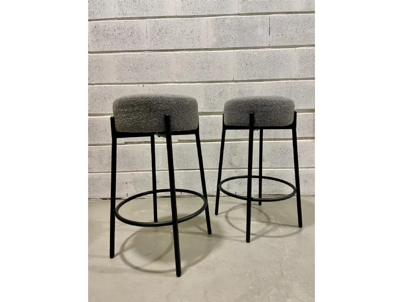 Sgabello da soggiorno Syd Stones a prezzo Outlet