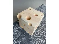 Sgabello con base centrale Cheese Riva 1920 a prezzi outlet