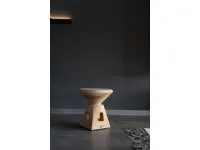 Sgabello con base centrale Etrurio Riva 1920 in offerta