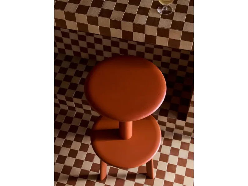 Sgabello con base centrale Massif Collezione esclusiva in offerta