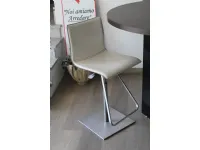 Sgabello Cattelan Italia, bianco, base centrale, offerta!