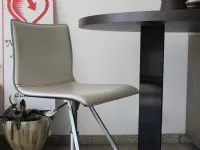 Sgabello Cattelan Italia, bianco, base centrale, offerta!