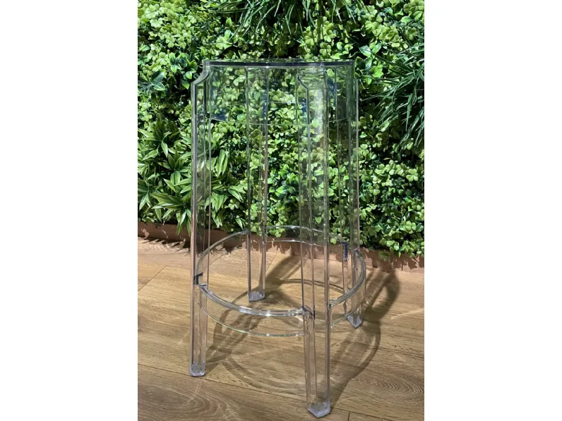 Sgabello con 4 gambe Charles ghost Kartell in offerta
