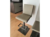 Sgabello da cucina Ecopelle Ozzio a prezzo Outlet