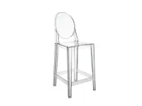Sgabello con 4 gambe One more Kartell a prezzi outlet