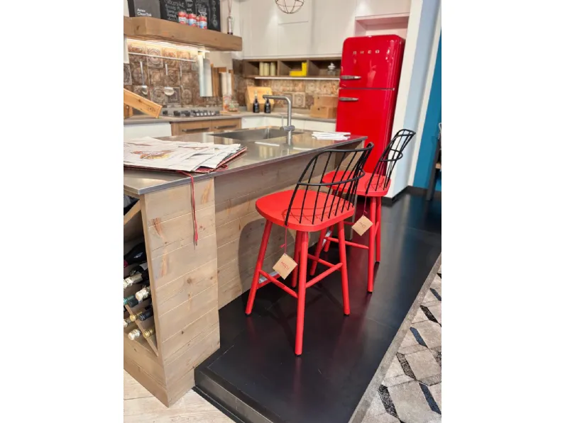 Sgabello da cucina Sgabello strike by midj Midj in Offerta Outlet