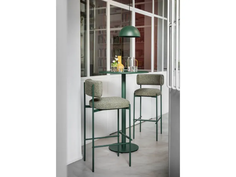 Sgabello da soggiorno Amelia Artigianale a prezzo Outlet