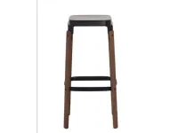 Sgabello da soggiorno Sgabello steelwood h.78 magis Magis a prezzo Outlet