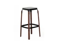 Sgabello da soggiorno Sgabello steelwood h.78 magis Magis a prezzo Outlet