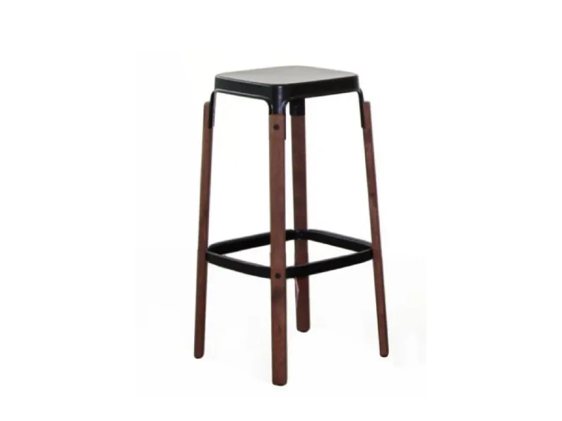 Sgabello steelwood h.78 Magis con 4 gambe a prezzi scontati