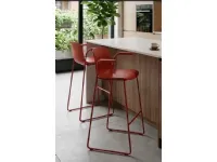 Sgabello da soggiorno Sgabello troy polipropylene rosso magis Magis in Offerta Outlet