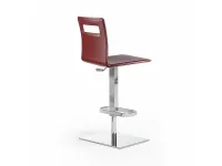 Sgabello Duck * Julia arredo cuoio con base centrale a prezzo conveniente