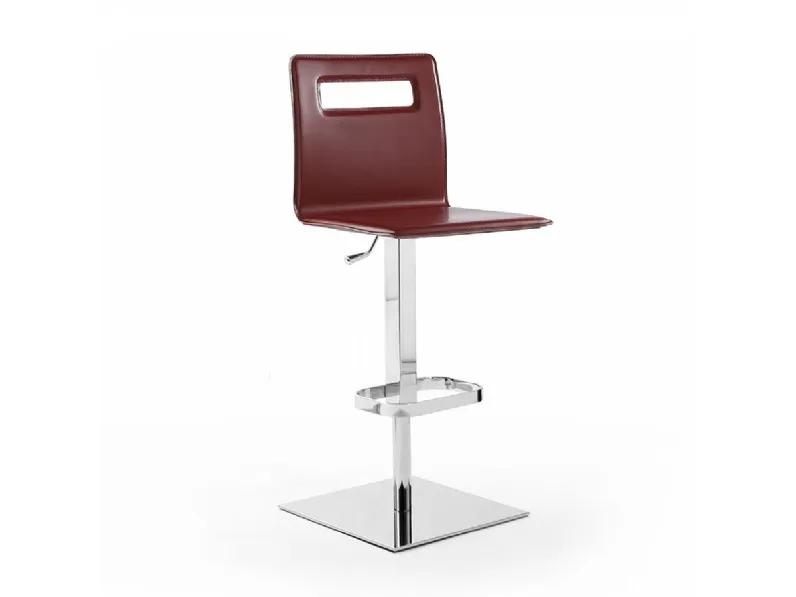 Sgabello Duck * Julia arredo cuoio con base centrale a prezzo conveniente