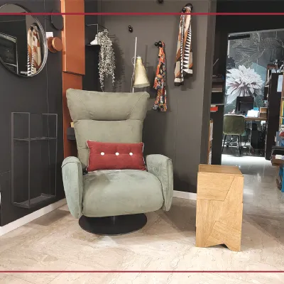 Sgabello da soggiorno Bliss Fgf mobili a prezzo Outlet