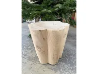 Sgabello con base centrale Rocco Riva 1920 con forte sconto