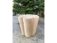 Sgabello con base centrale Rocco Riva 1920 con forte sconto