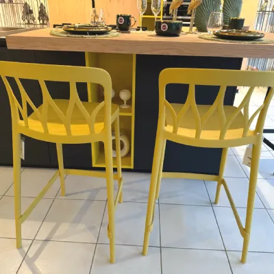 Sgabello da cucina Set 2 sgabelli galaxy bassi Bontempi a prezzo scontato