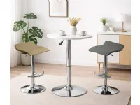Sgabello con base centrale Sofia  Collezione esclusiva in offerta