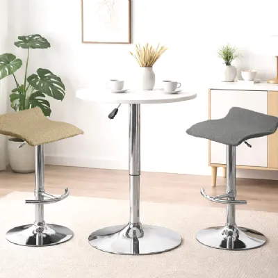 Sgabello con base centrale Sofia  Collezione esclusiva in offerta