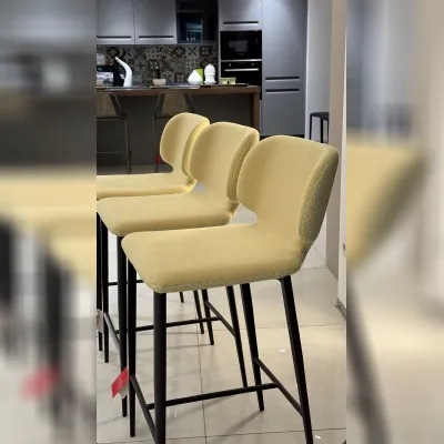 Sgabello da cucina Wrap Midj in Offerta Outlet