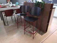 Sgabello senza braccioli Yo Connubia a prezzo scontato
